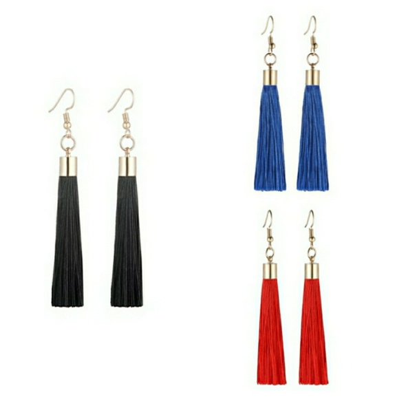 Jewelry - Tassel Earrings 3-Piece Bundle